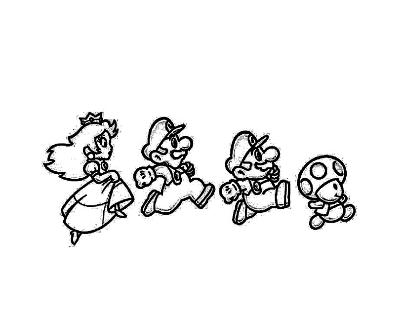 Dibujo para colorear: Super Mario Bros (Videojuegos) #153630 - Dibujos para Colorear e Imprimir Gratis