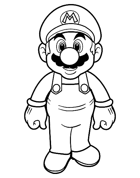 Dibujos de Super Mario Bros #153655 (Videojuegos) para colorear – Páginas  imprimibles gratis