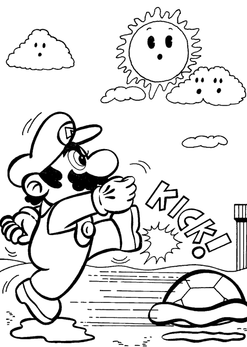 Dibujo para colorear: Super Mario Bros (Videojuegos) #153677 - Dibujos para Colorear e Imprimir Gratis