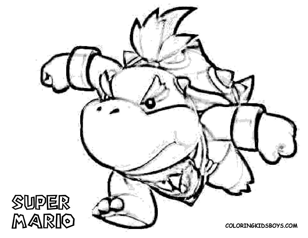 Dibujo para colorear: Super Mario Bros (Videojuegos) #153684 - Dibujos para Colorear e Imprimir Gratis