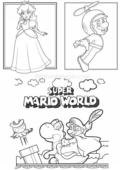 Dibujos de Super Mario Bros #153686 (Videojuegos) para colorear – Páginas  imprimibles gratis