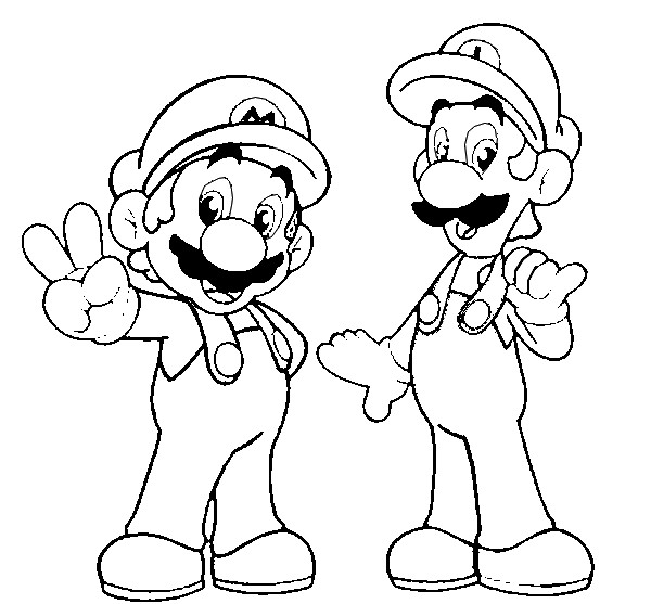 Dibujo para colorear: Super Mario Bros (Videojuegos) #153687 - Dibujos para Colorear e Imprimir Gratis
