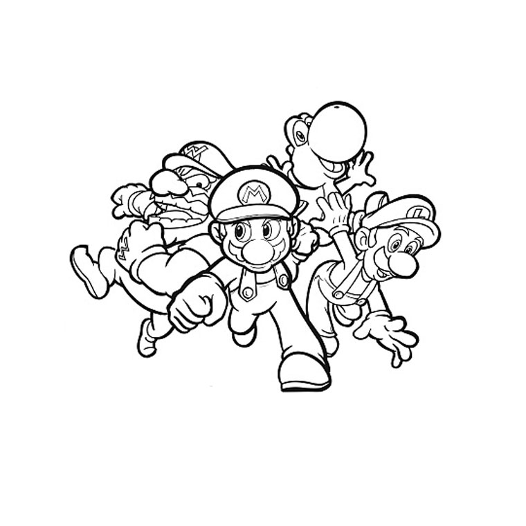 Dibujo para colorear: Super Mario Bros (Videojuegos) #153688 - Dibujos para Colorear e Imprimir Gratis