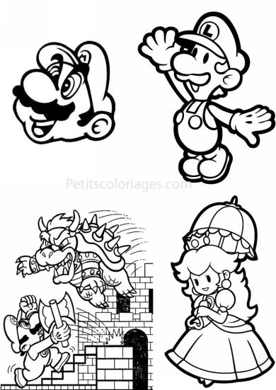 Dibujo para colorear: Super Mario Bros (Videojuegos) #153690 - Dibujos para Colorear e Imprimir Gratis