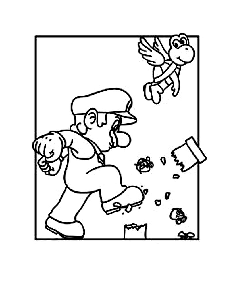 Dibujo para colorear: Super Mario Bros (Videojuegos) #153693 - Dibujos para Colorear e Imprimir Gratis
