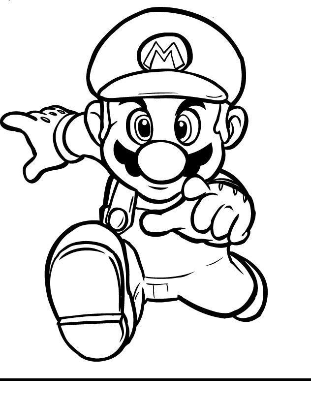 Dibujo para colorear: Super Mario Bros (Videojuegos) #153694 - Dibujos para Colorear e Imprimir Gratis