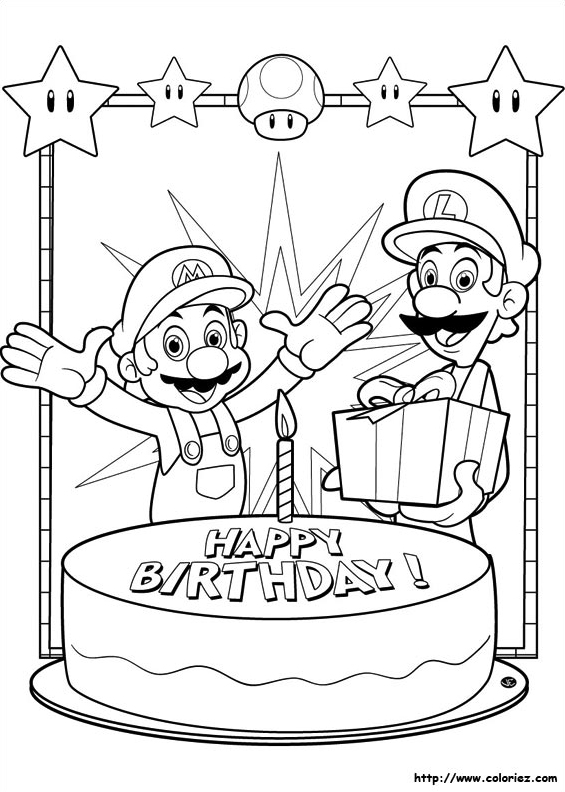 Dibujo para colorear: Super Mario Bros (Videojuegos) #153711 - Dibujos para Colorear e Imprimir Gratis