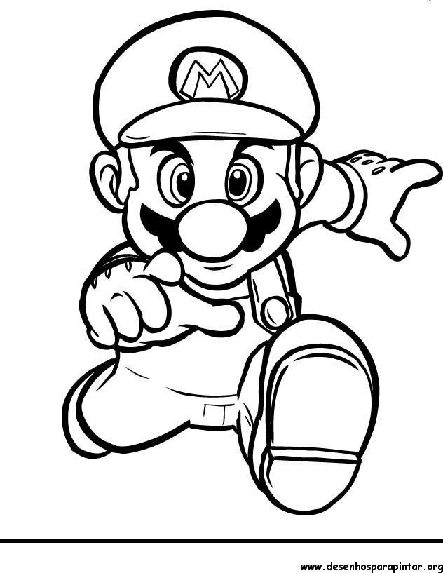 Super Mario Bros Videojuegos Dibujos Para Colorear E Imprimir Gratis