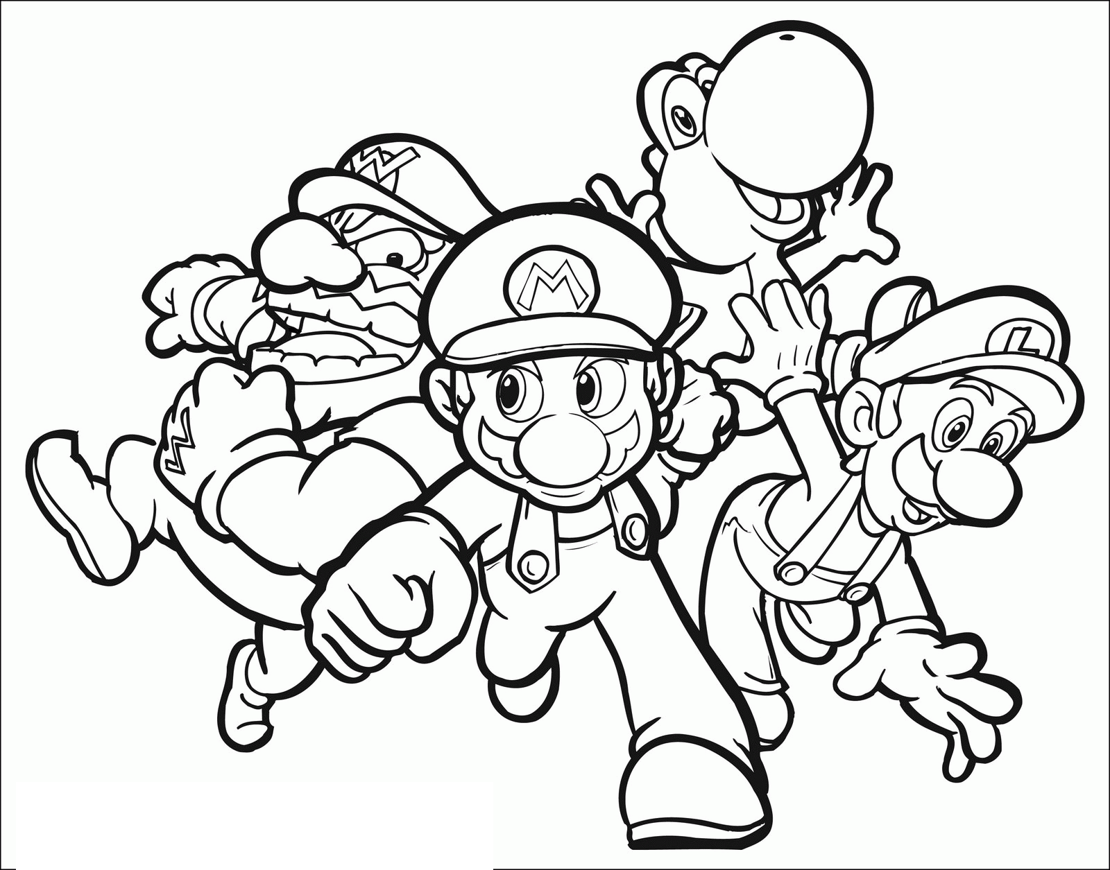 Dibujo para colorear: Super Mario Bros (Videojuegos) #153731 - Dibujos para Colorear e Imprimir Gratis