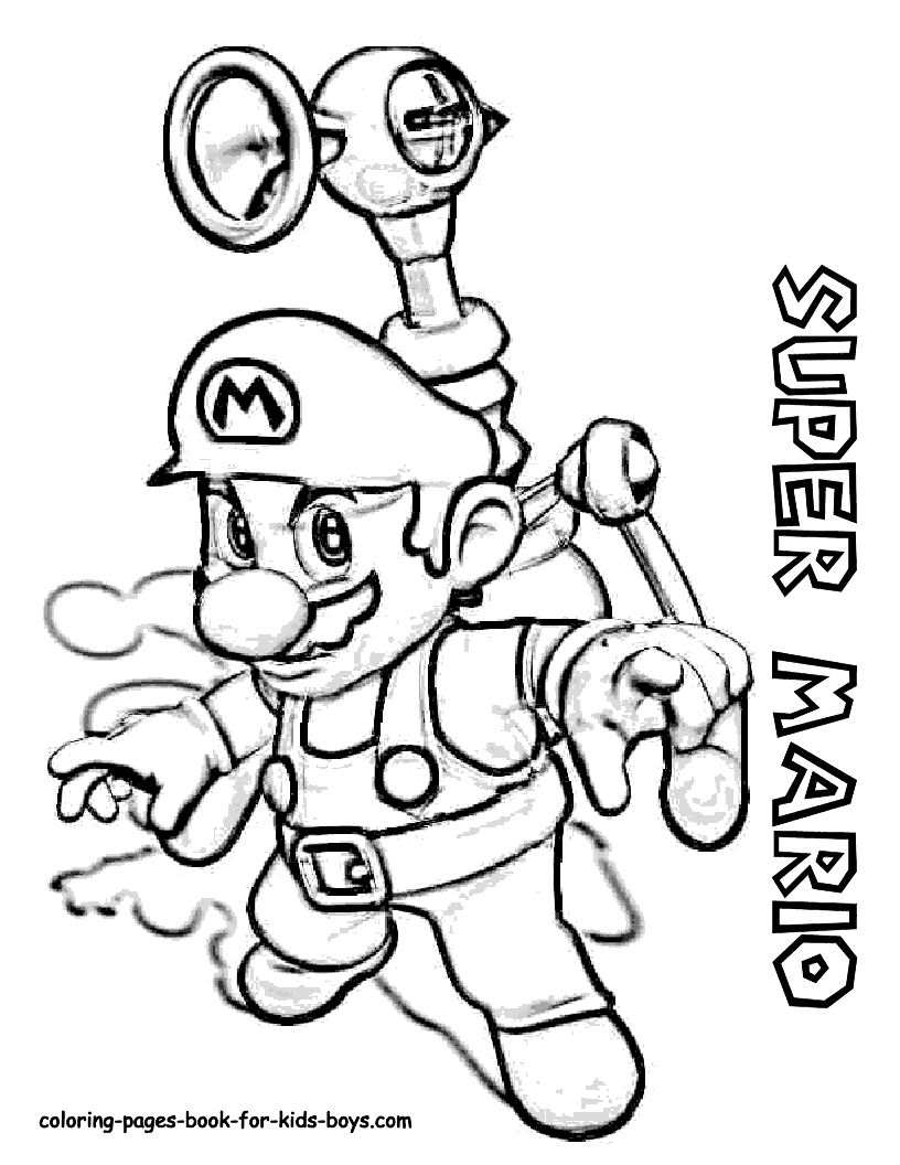 Dibujo para colorear: Super Mario Bros (Videojuegos) #153733 - Dibujos para Colorear e Imprimir Gratis