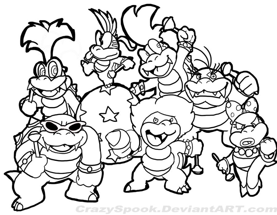 Dibujo para colorear: Super Mario Bros (Videojuegos) #153749 - Dibujos para Colorear e Imprimir Gratis
