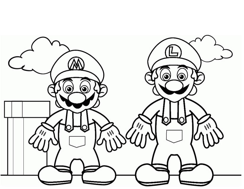 Dibujo para colorear: Super Mario Bros (Videojuegos) #153759 - Dibujos para Colorear e Imprimir Gratis