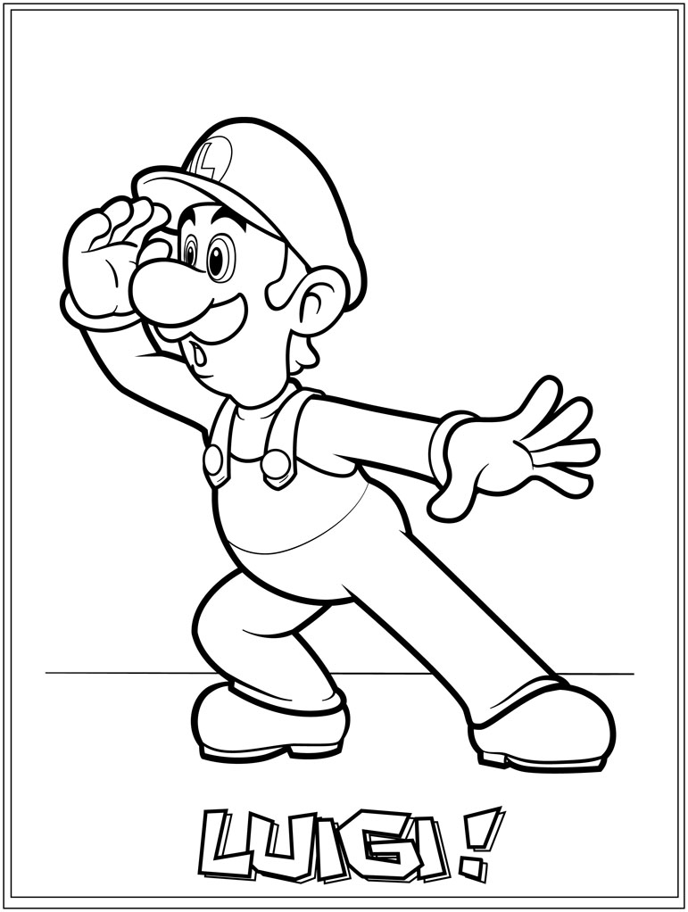 Dibujo para colorear: Super Mario Bros (Videojuegos) #153765 - Dibujos para Colorear e Imprimir Gratis