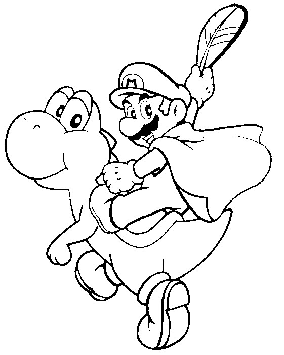 Dibujo para colorear: Super Mario Bros (Videojuegos) #153768 - Dibujos para Colorear e Imprimir Gratis