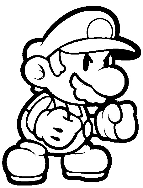 Dibujo para colorear: Super Mario Bros (Videojuegos) #153777 - Dibujos para Colorear e Imprimir Gratis