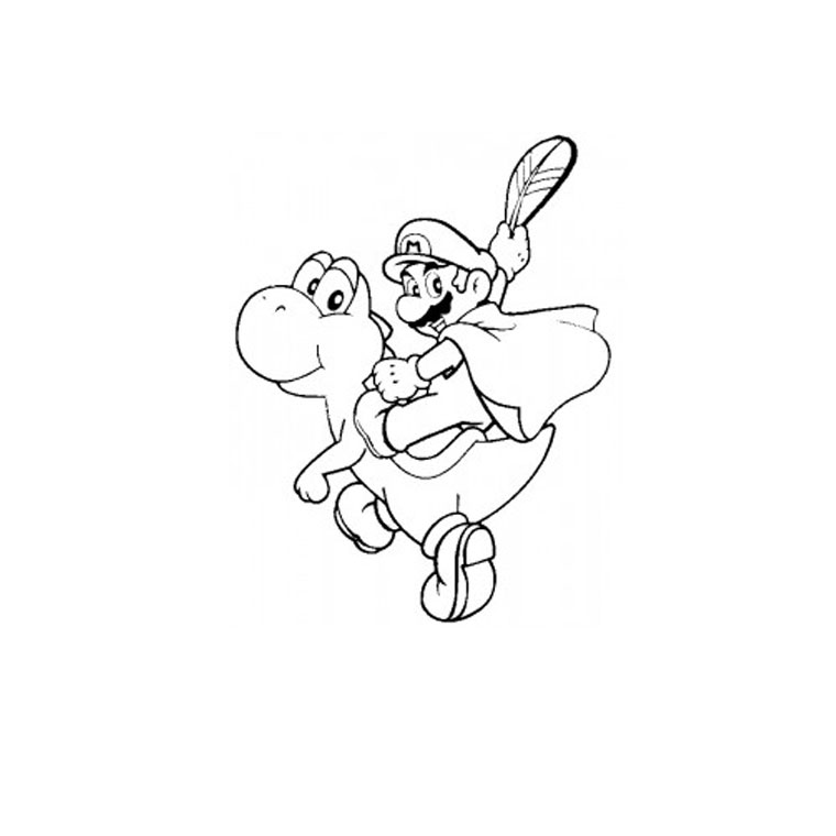 Dibujo para colorear: Super Mario Bros (Videojuegos) #153819 - Dibujos para Colorear e Imprimir Gratis