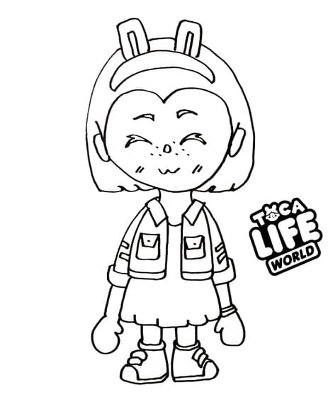 Dibujo gratuito Toca Boca #185755 de la coleccion Videojuegos para imprimir