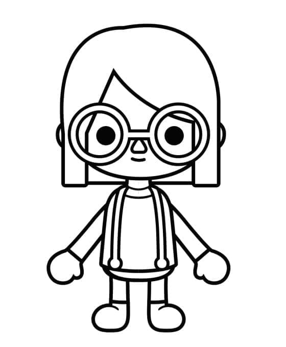 Dibujo gratuito Toca Boca #185762 de la coleccion Videojuegos para imprimir