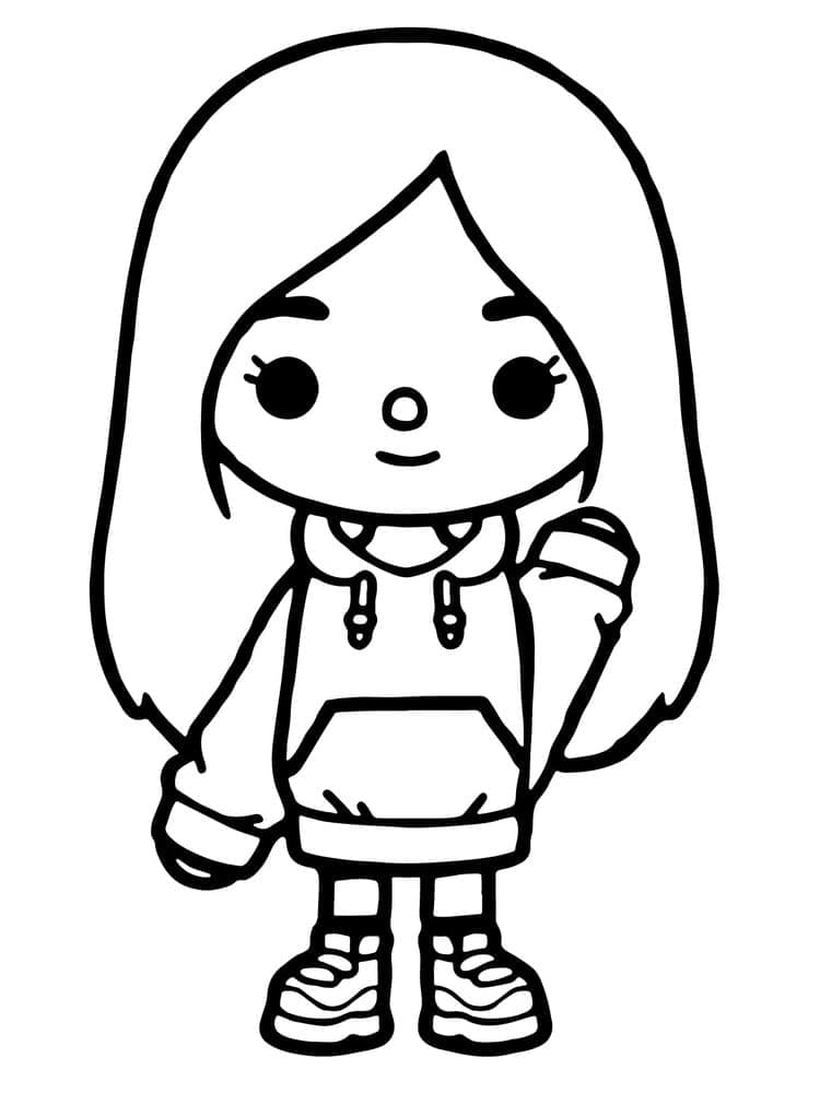 Dibujo gratuito Toca Boca #220234 de la coleccion Videojuegos para imprimir