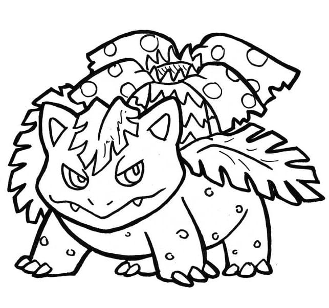 Dibujo gratuito Venusaur #216856 de la coleccion Videojuegos para imprimir