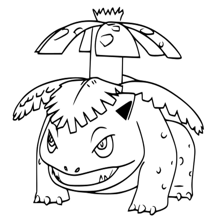 Dibujo gratuito Venusaur #216859 de la coleccion Videojuegos para imprimir