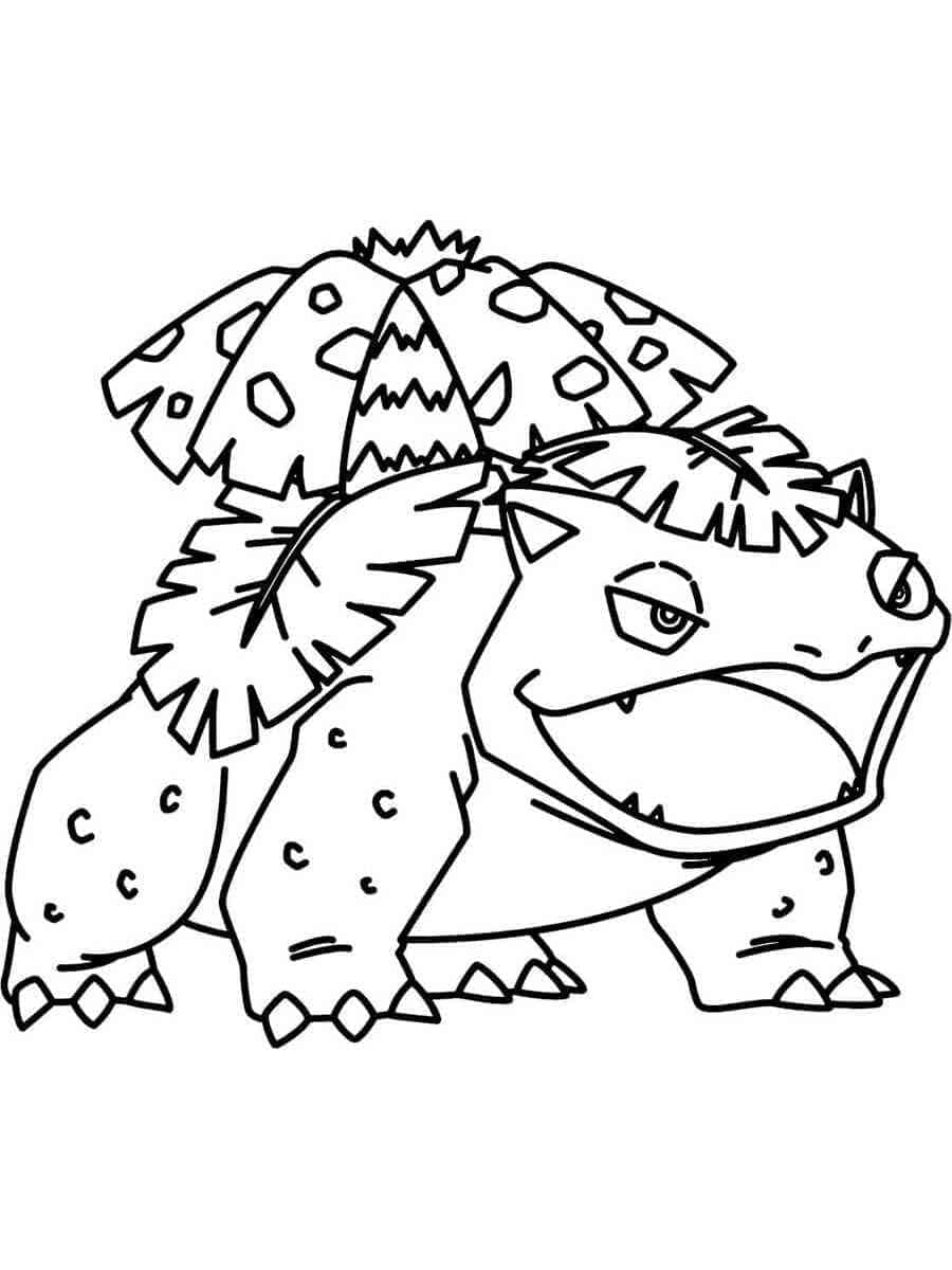 Dibujo gratuito Venusaur #216868 de la coleccion Videojuegos para imprimir
