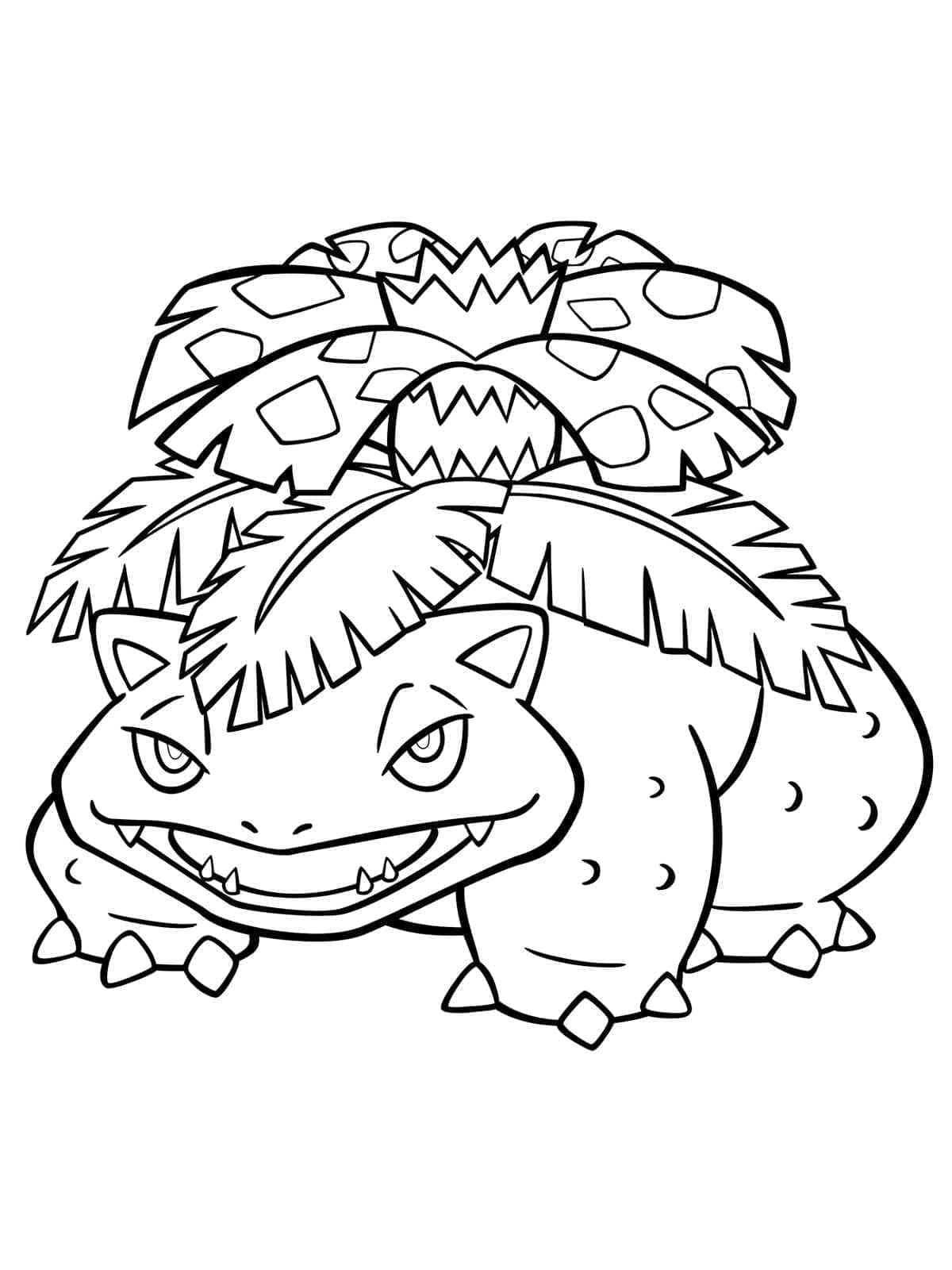 Dibujo gratuito Venusaur #216872 de la coleccion Videojuegos para imprimir