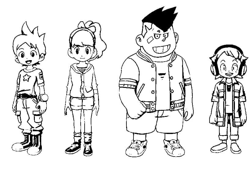 Dibujo gratuito Yo-kai Watch #196863 de la coleccion Videojuegos para imprimir