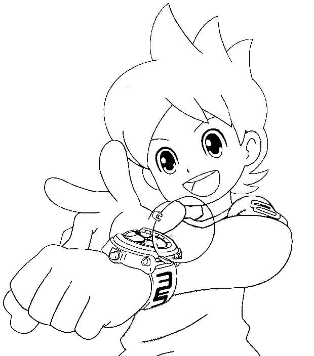 Dibujo gratuito Yo-kai Watch #196887 de la coleccion Videojuegos para imprimir