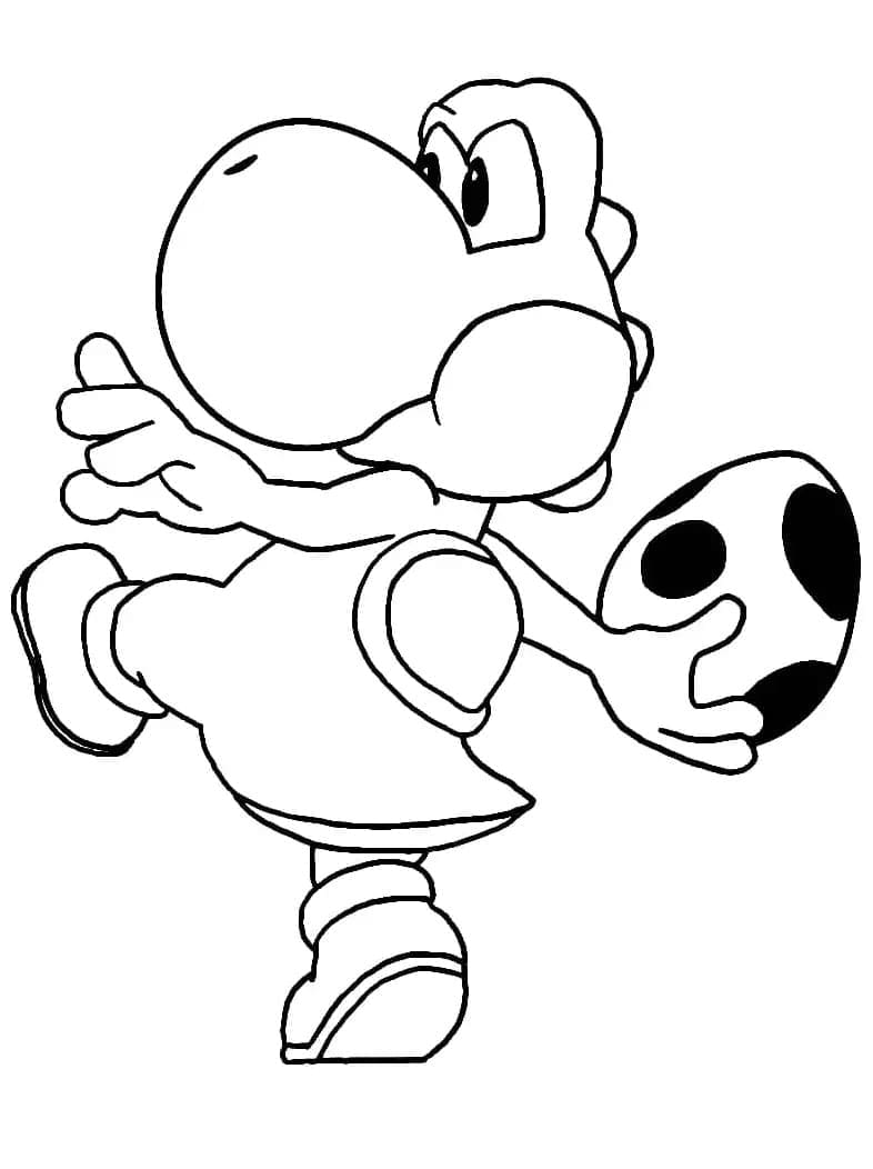 Dibujo gratuito Yoshi #195197 de la coleccion Videojuegos para imprimir