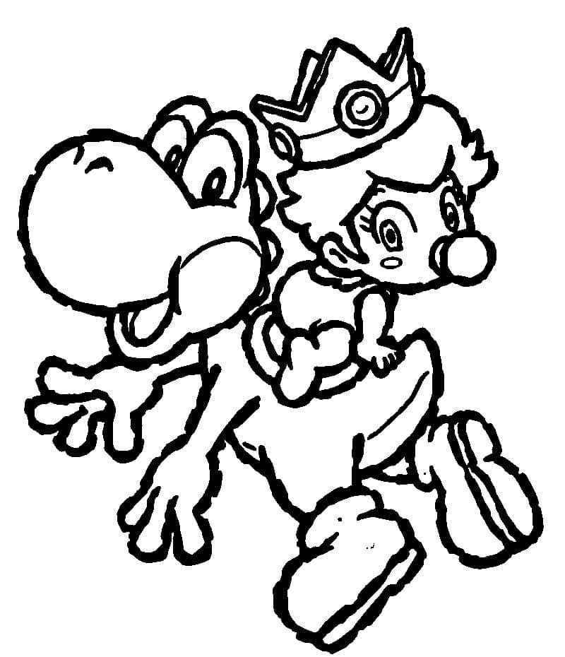 Dibujo gratuito Yoshi #195203 de la coleccion Videojuegos para imprimir