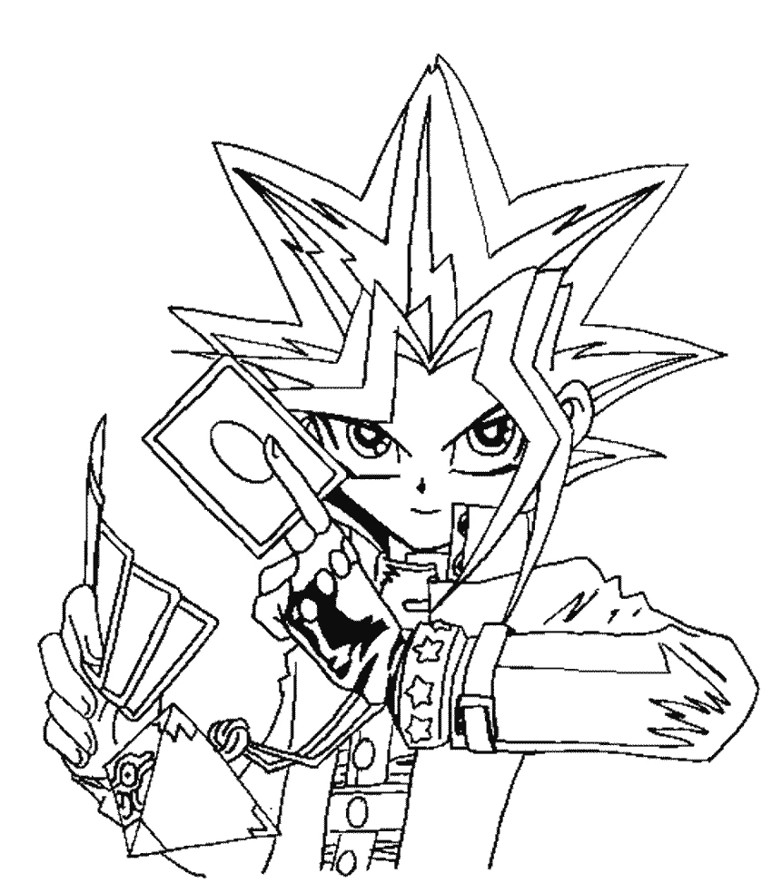 Dibujo gratuito Yu-Gi-Oh! #52973 de la coleccion Videojuegos para imprimir