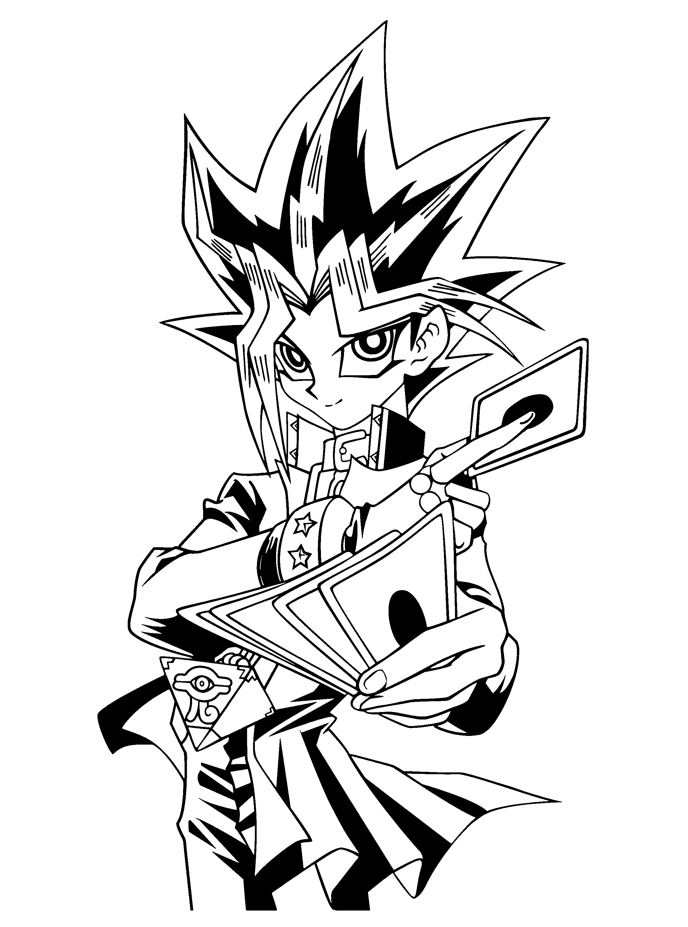 Dibujo para colorear: Yu-Gi-Oh! (Videojuegos) #53002 - Dibujos para Colorear e Imprimir Gratis