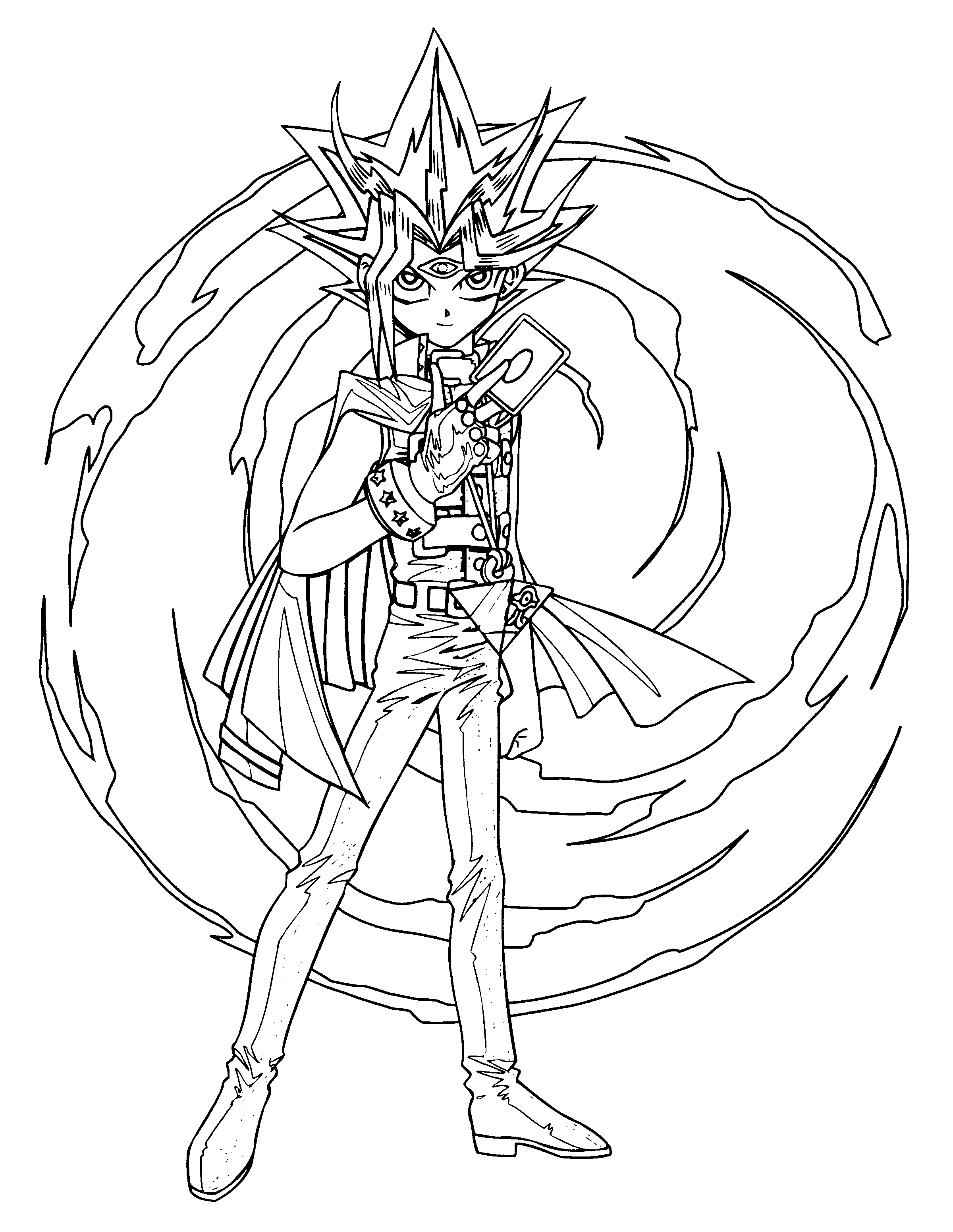 Dibujo gratuito Yu-Gi-Oh! #53017 de la coleccion Videojuegos para imprimir