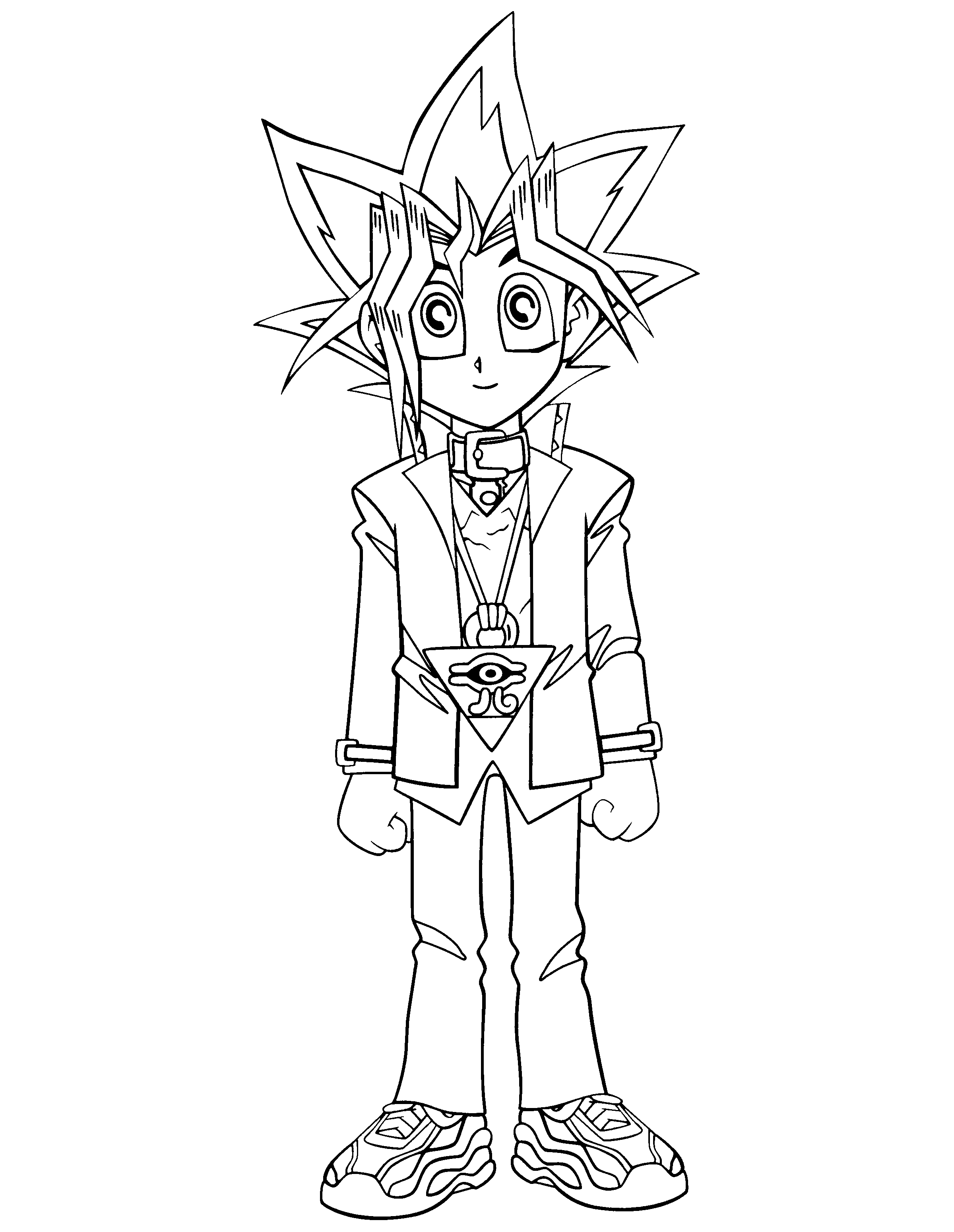 Dibujo para colorear: Yu-Gi-Oh! (Videojuegos) #53039 - Dibujos para Colorear e Imprimir Gratis
