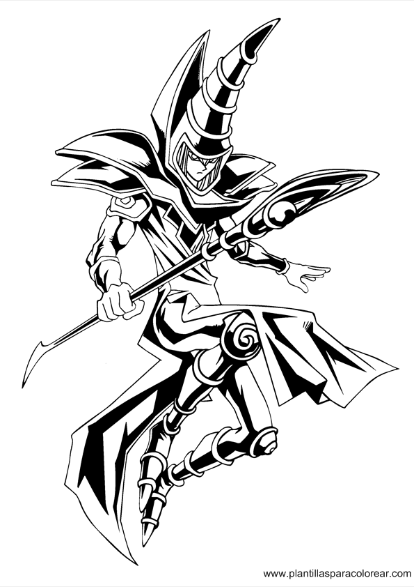 Dibujo gratuito Yu-Gi-Oh! #53053 de la coleccion Videojuegos para imprimir