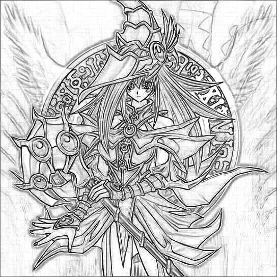 Dibujo gratuito Yu-Gi-Oh! #53055 de la coleccion Videojuegos para imprimir