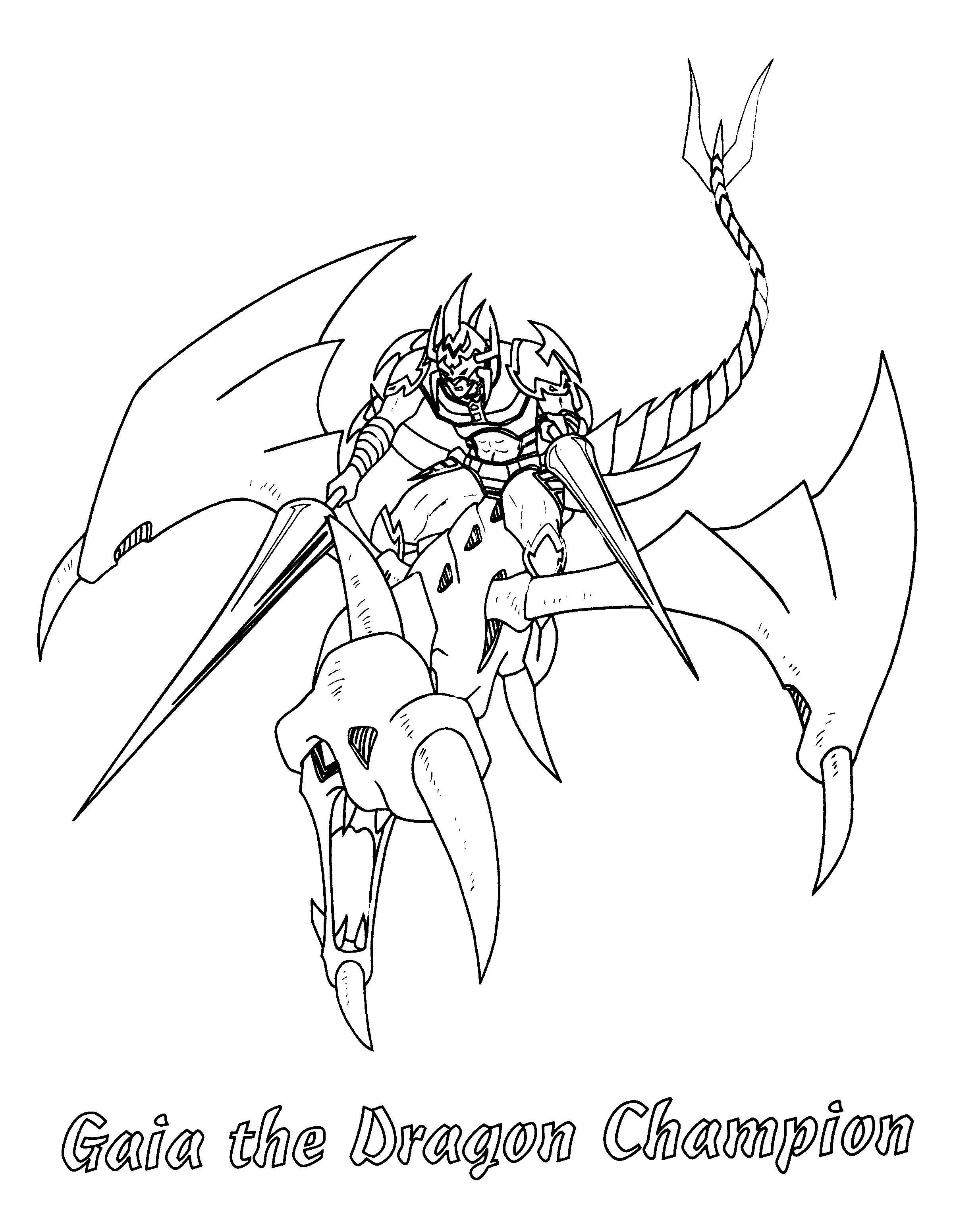 Dibujo gratuito Yu-Gi-Oh! #53059 de la coleccion Videojuegos para imprimir
