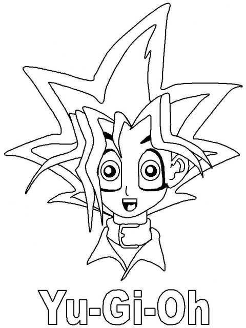 Dibujo para colorear: Yu-Gi-Oh! (Videojuegos) #53126 - Dibujos para Colorear e Imprimir Gratis