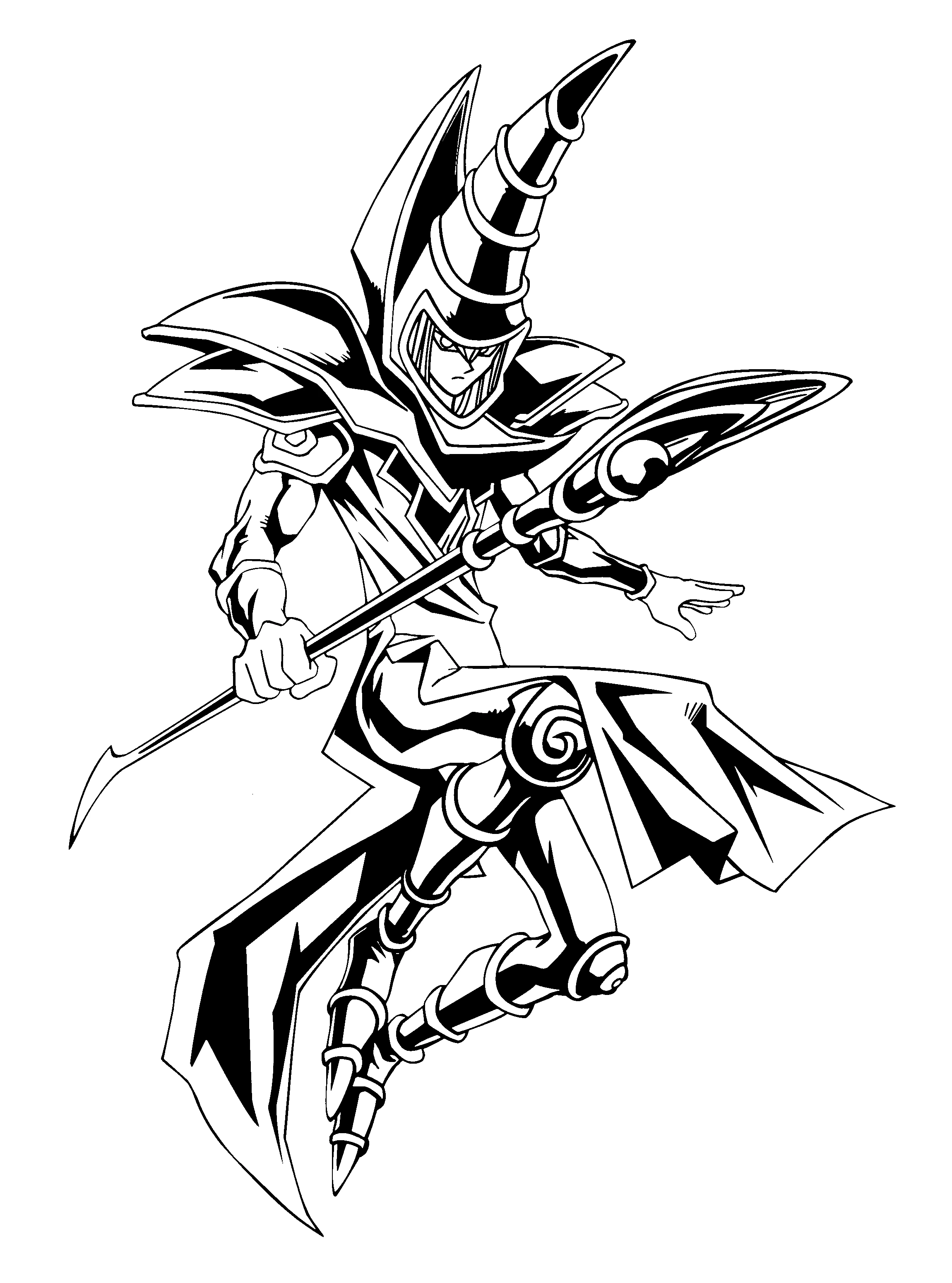 Dibujo para colorear: Yu-Gi-Oh! (Videojuegos) #53149 - Dibujos para Colorear e Imprimir Gratis
