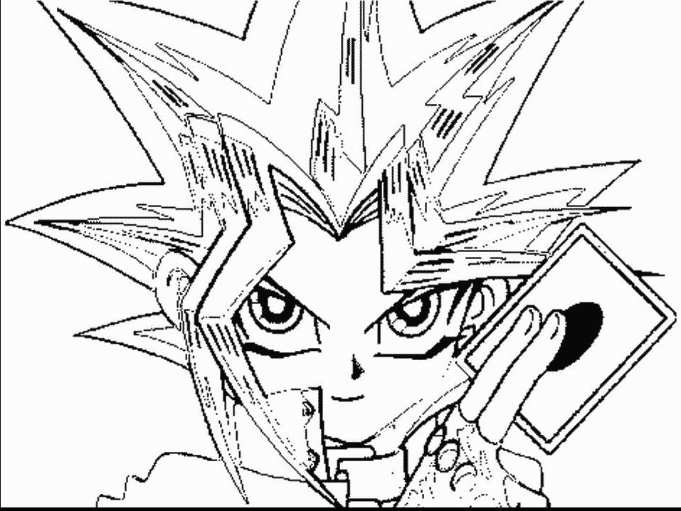 Dibujo para colorear: Yu-Gi-Oh! (Videojuegos) #53152 - Dibujos para Colorear e Imprimir Gratis