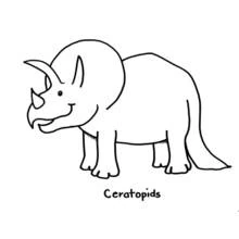 Dibujo para colorear: Dinosaurio (Animales Prehistóricos) #5524 - Dibujos para Colorear e Imprimir Gratis