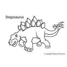 Dibujo para colorear: Dinosaurio (Animales Prehistóricos) #5549 - Dibujos para Colorear e Imprimir Gratis