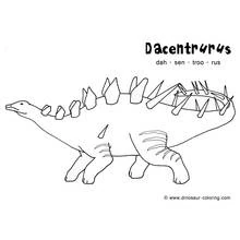 Dibujo para colorear: Dinosaurio (Animales Prehistóricos) #5554 - Dibujos para Colorear e Imprimir Gratis