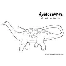 Dibujo para colorear: Dinosaurio (Animales Prehistóricos) #5664 - Dibujos para Colorear e Imprimir Gratis