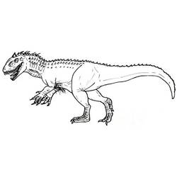 Dibujos para colorear: Indominus Rex - Dibujos para Colorear e Imprimir Gratis