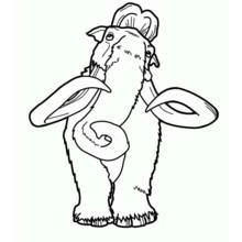 Dibujo para colorear: Mamut (Animales Prehistóricos) #19181 - Dibujos para Colorear e Imprimir Gratis