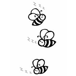Dibujo para colorear: Abeja (Animales) #184170 - Dibujos para Colorear e Imprimir Gratis