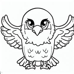 Dibujo Águila (Animales) #185150 para imprimir y colorear