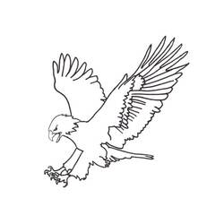 Dibujo Águila (Animales) #185153 para imprimir y colorear